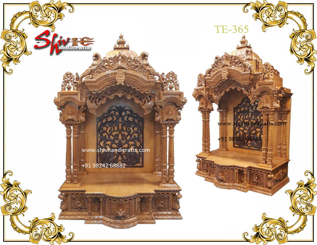 Wooden Carved Beautiful Temple