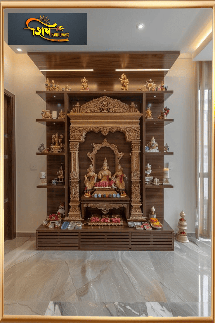 Wooden Modern Style Temple