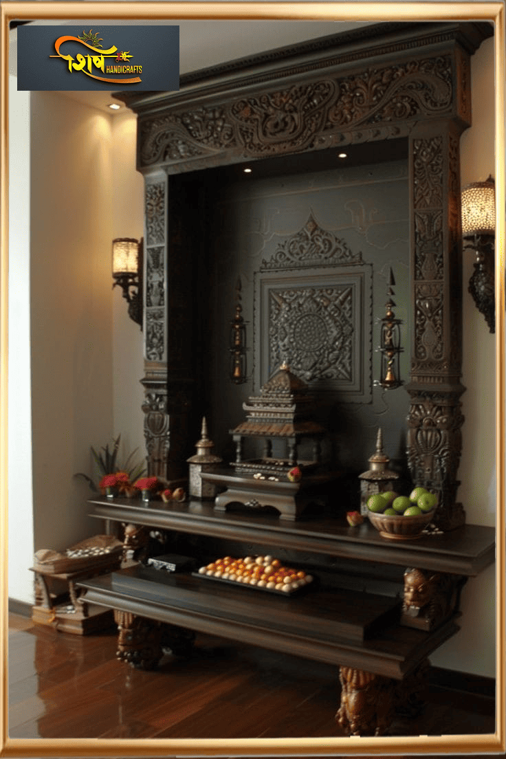 Wooden Modern Style Temple