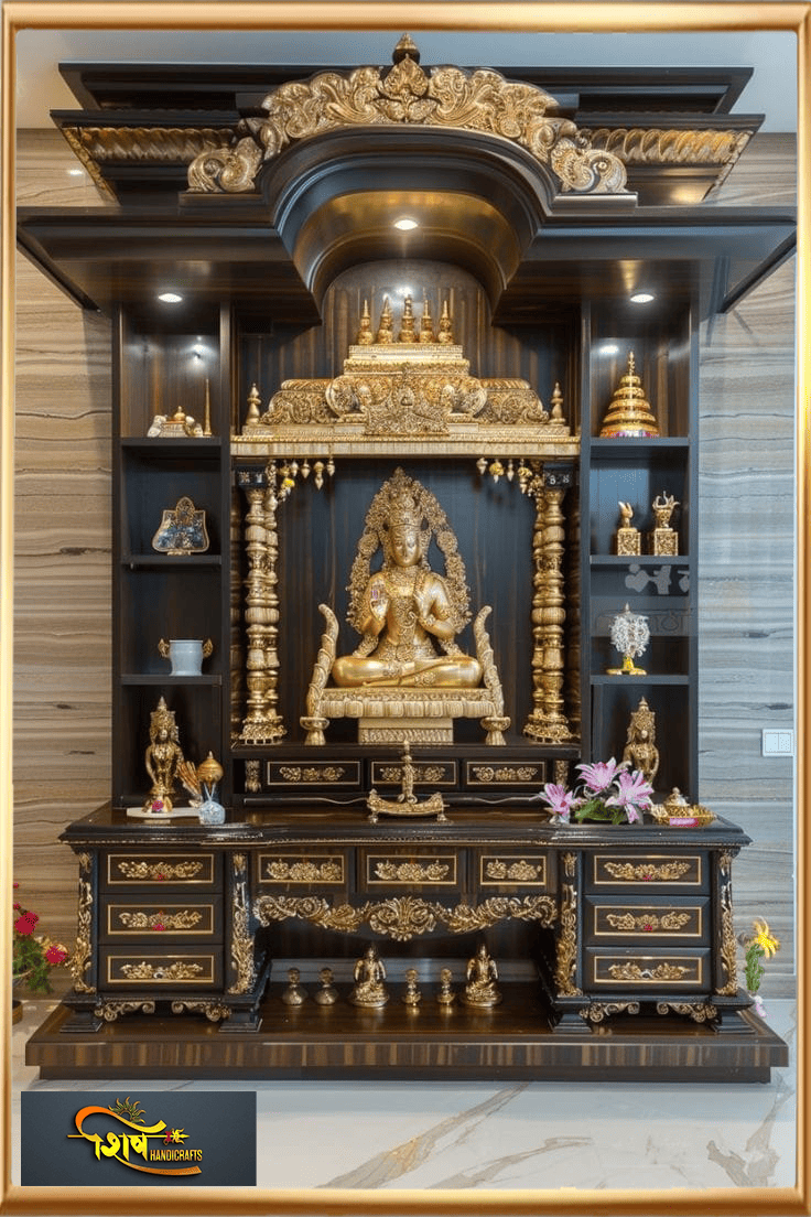 Wooden Modern Style Temple