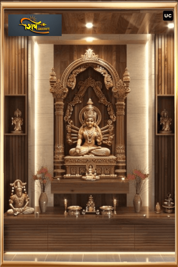 Wooden Modern Style Temple
