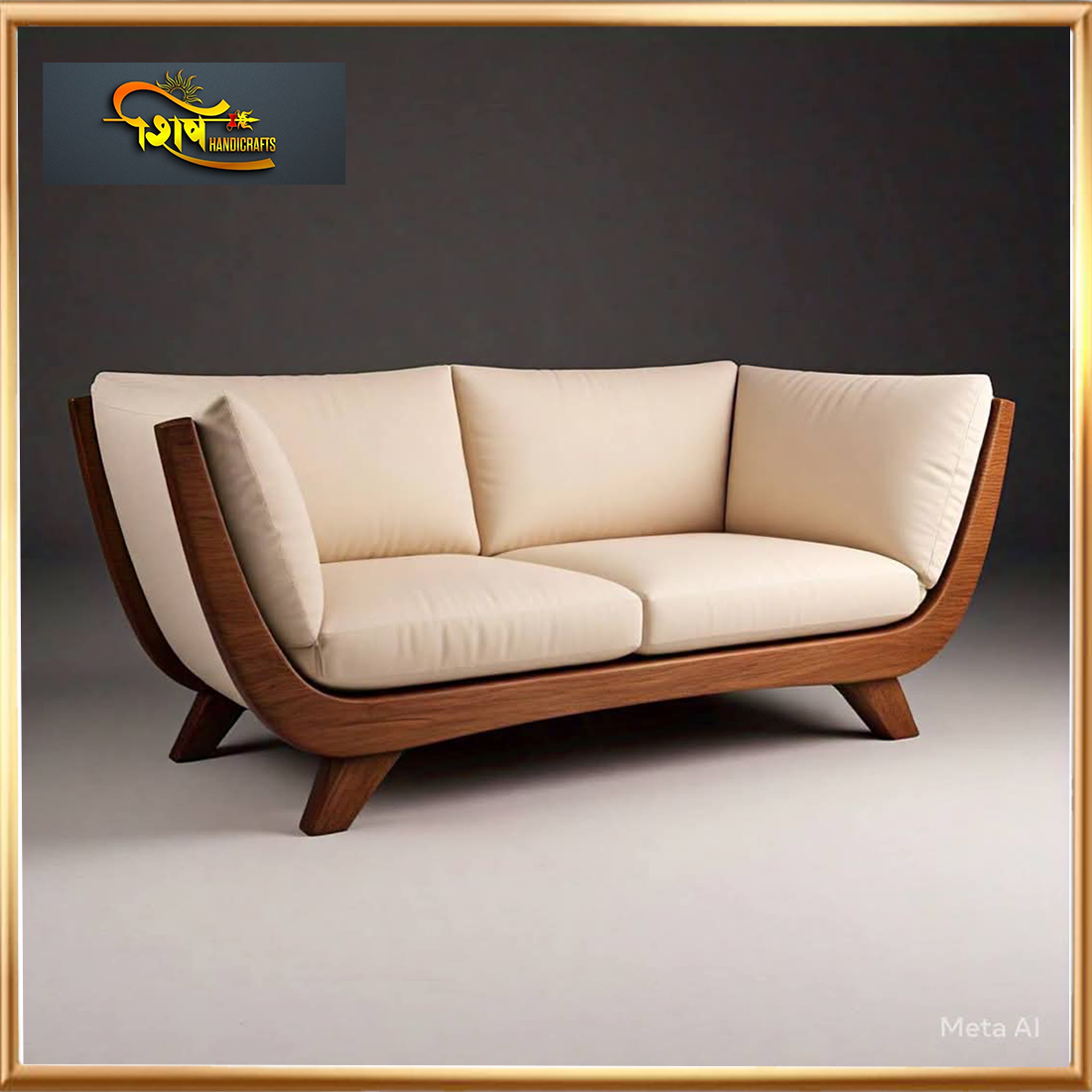 Wooden Sofa