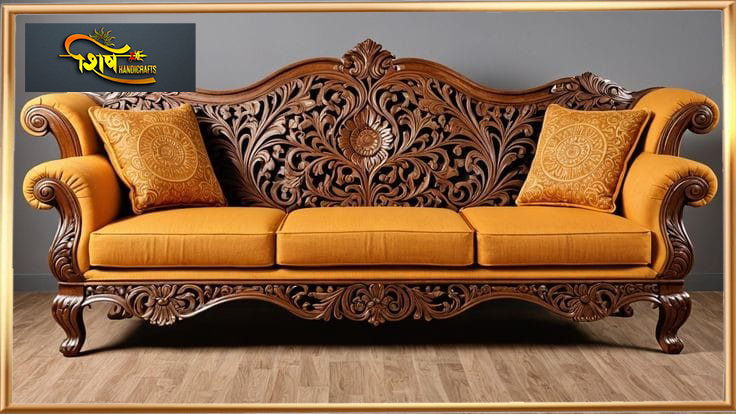 Wooden Sofa