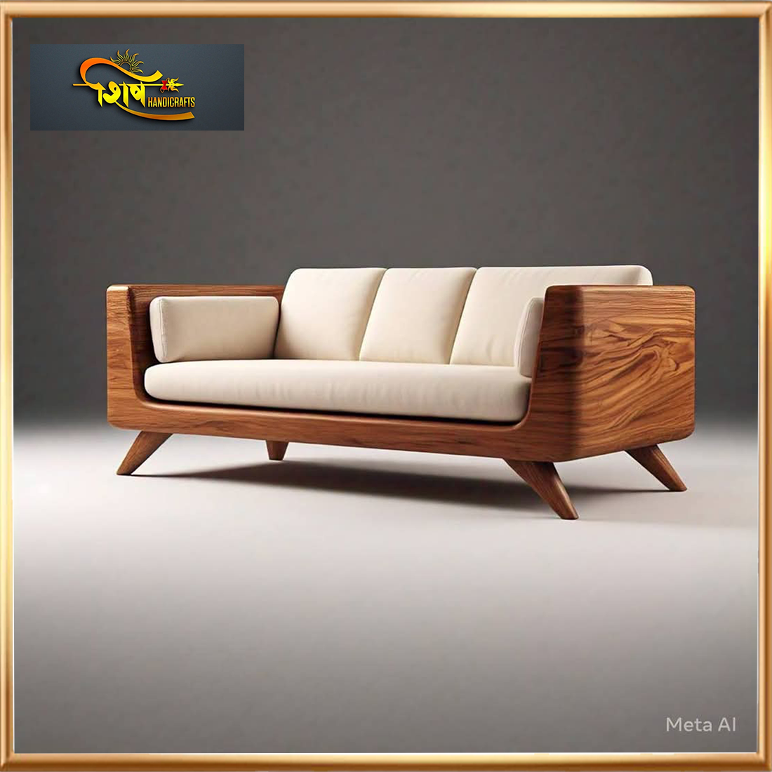 Wooden Sofa