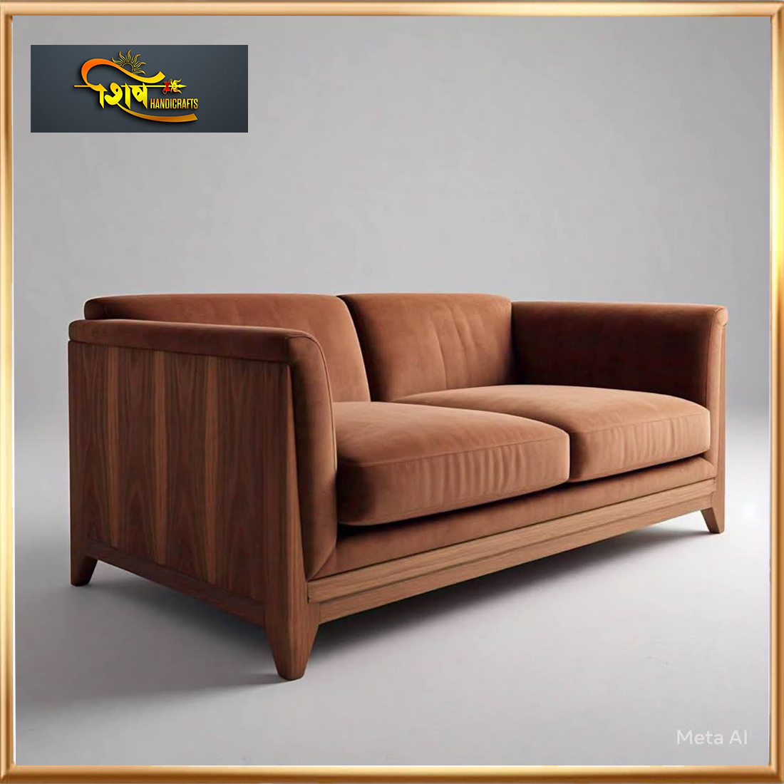 Wooden Sofa