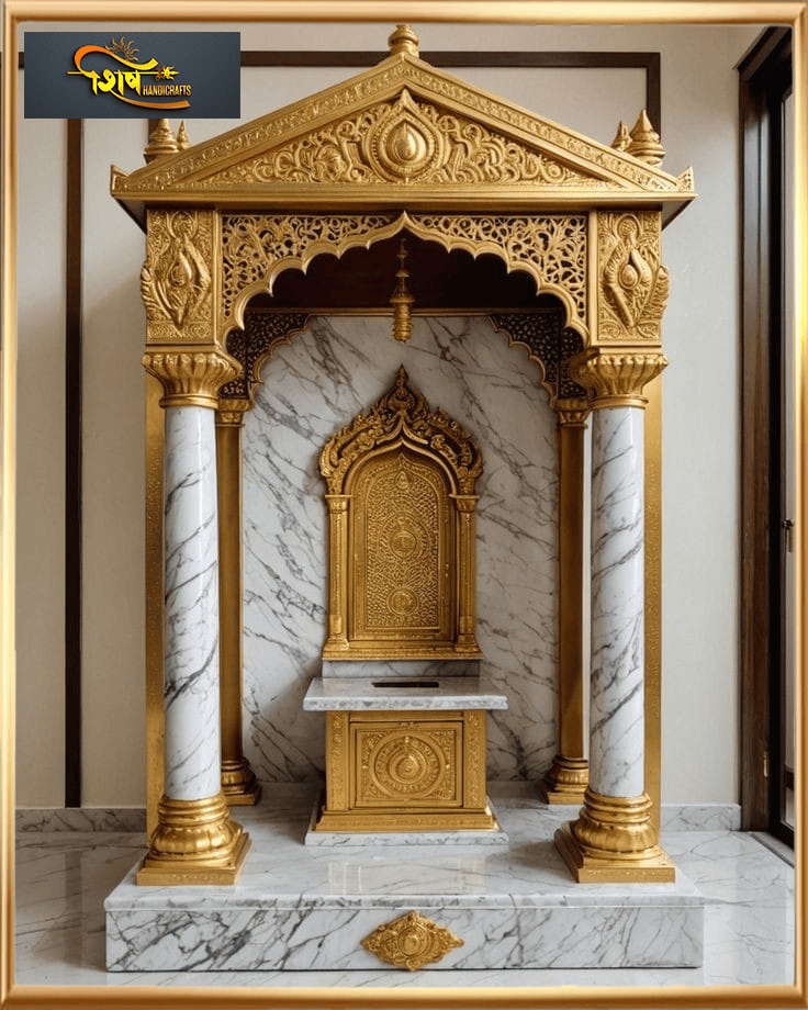 Wooden Modern Style Temple