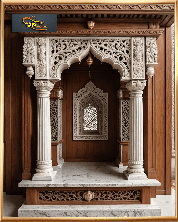 Wooden Modern Style Temple