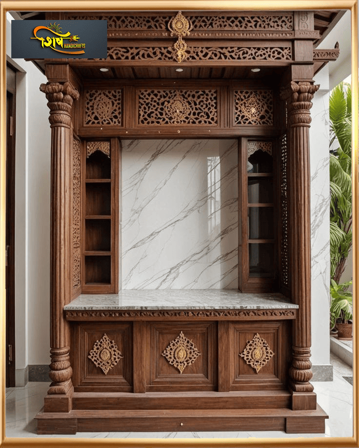 Wooden Modern Style Temple