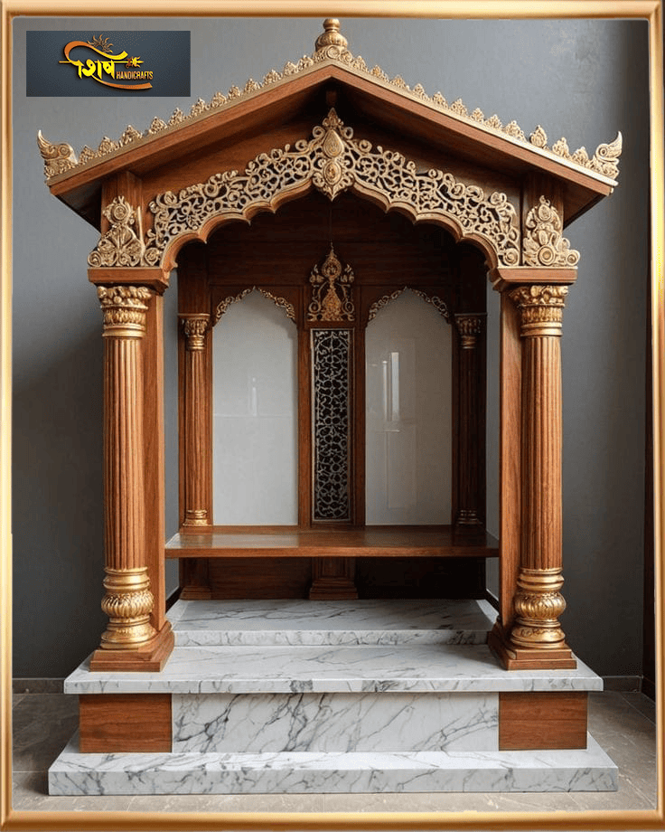 Wooden Modern Style Temple