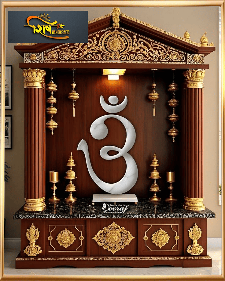 Wooden Modern Style Temple